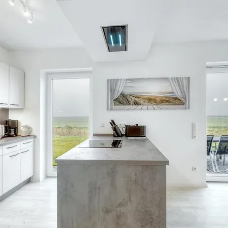 Nyaraló Modernes Mit Sauna Wurster Nordseeküste